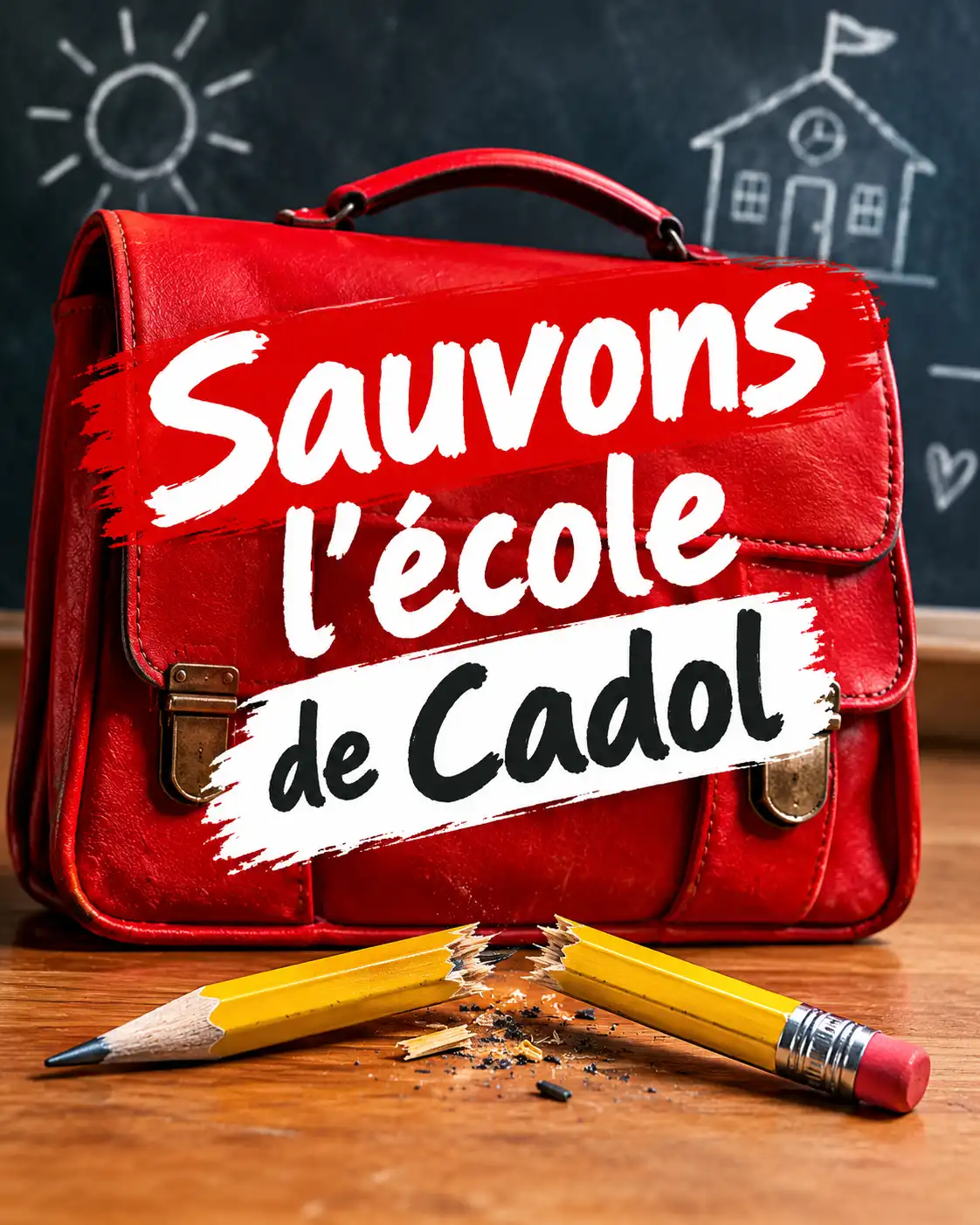 Sauvons l'école de Cadol - Mobilisation citoyenne